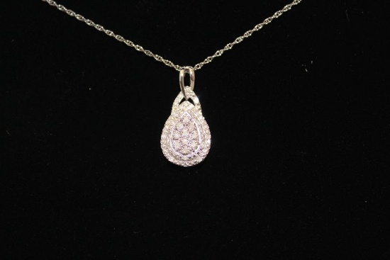 Extra Large Diamond Estate Necklace
