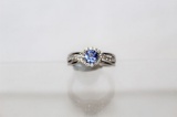 Petite Setting Tanzanite Estate Ring