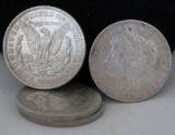 (4) Morgan Silver Dollars Miscellaneous Dates