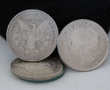 (4) Morgan Silver Dollars Miscellaneous Dates