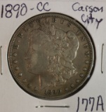 1890-CC, Carson City Silver Morgan Dollar Coin