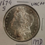 1879-S UNC, Silver Morgan Dollar Coin