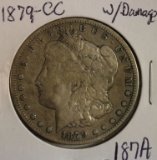 1879-CC Carson City Silver Morgan Dollar Coin