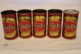 Five Fall City Beer Cans, no tops