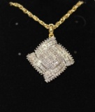 1.25 ct Diamond Estate Necklace