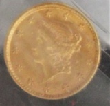 1853 $1.00 Gold Coin