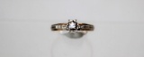Diamond Solitaire Ring 10kt