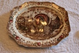 A Johnson Brothers China Turkey Platter