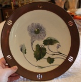 Villeroy & Boch Copper Framed Floral Plate