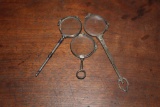 3 Vintage Monacles