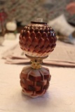 Miniature Lamp, Pineapple Basket