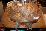 Heisey Punch Bowl and Cups