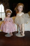 A Vinyl Ballerina Doll and A Contemporary Doll