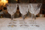 One lot of Cut Crystal Stemware