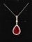 Ruby Estate Necklace