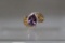 3.01ct Amethyst Pear Cut Ring