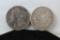 (2)Morgan Silver Dollars 1901-O and 1921-D