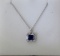 Matching Tanzanite Necklace