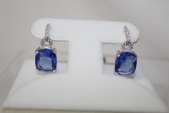 4ct Tanzanite Earrings