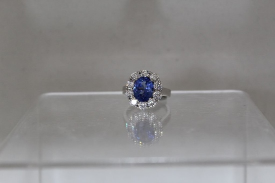 3.88ct "Lady Diana" Tanzanite Ring