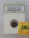 330AD Constantine the Great Roman Coin, Great Details