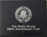 1992 White House 200th Anniversary Silver Dollar BU