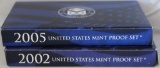 (2)Mint Proof Sets 2002 and 2005