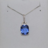 Blue Stone Necklace