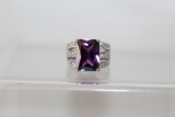 5.88ct Amethyst Estate Ring