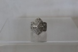 Large Diamond Estate Ring