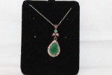 Emerald Estate Necklace