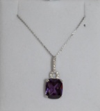 Matching Amethyst Necklace