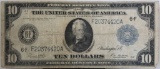 1914 $10.00 Federal Reserve Note