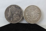 (2)Morgan Silver Dollars 1901-O and 1921-D