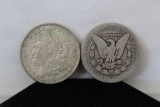 (2) Morgan Silver Dollars 1902-O and 1921