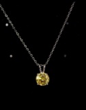 Matching Yellow Sapphire Necklace