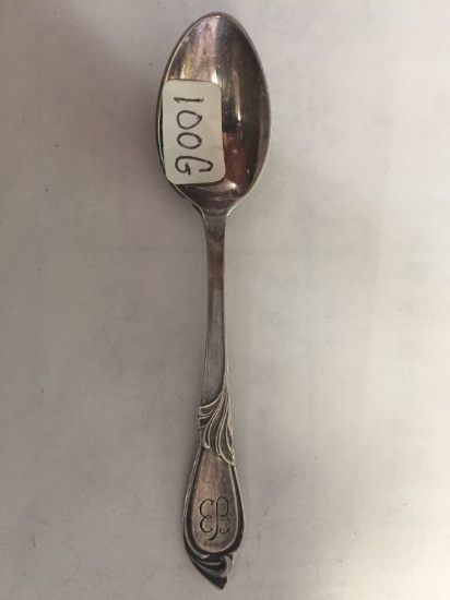 Eva Braun Butterfly Monogram Sugar Spoon
