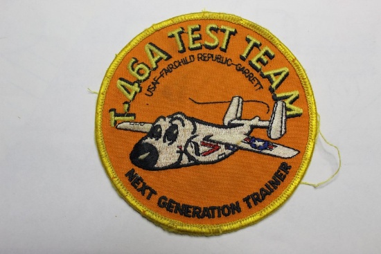 Vintage T-46A Test Team Uniform Patch