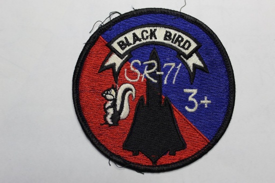 Vintage Black Bird SR-71 3+ Uniform Patch