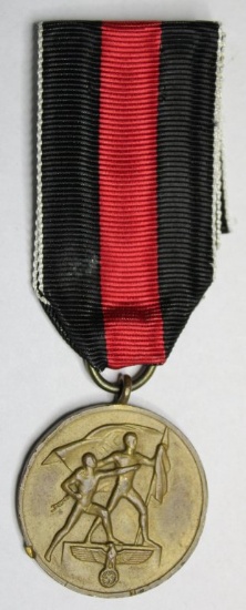 German Nazi Commemorative Medal of 1st October