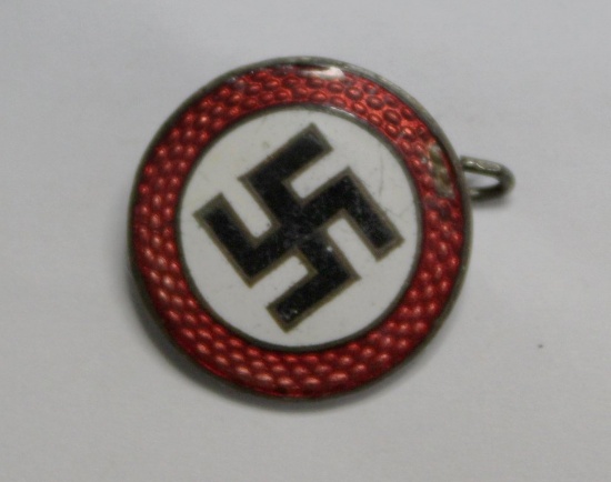 German Nazi NSDP Supporter Pin