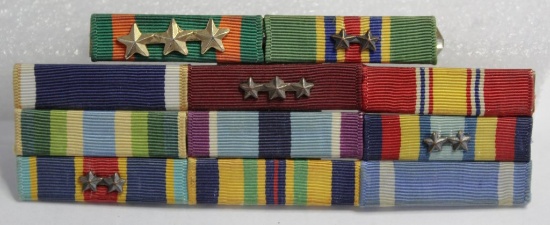 US Military Ribbon Bar Rack & Ribbons