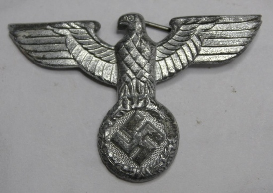 German Nazi WWII Hat Eagle Badge