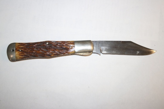 Cattaraugus "King of the Woods" Coke Bottle Folding Knife