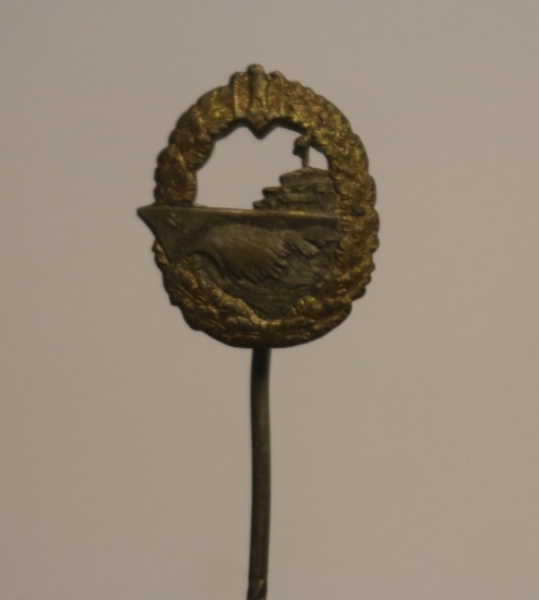 German WWII Naval Destroyer Stick Pin