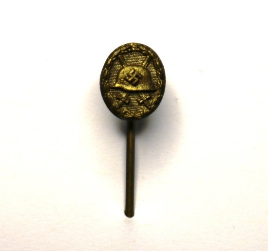 German WWII Wound Badge Stick Pin