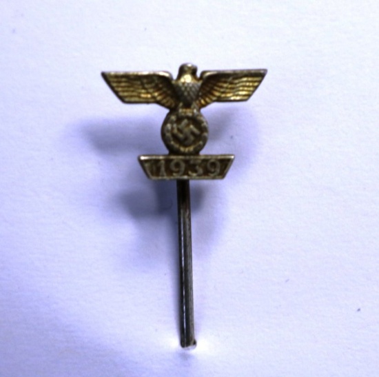 German WWII Bar to the Cross 2nd Class Stick Pin