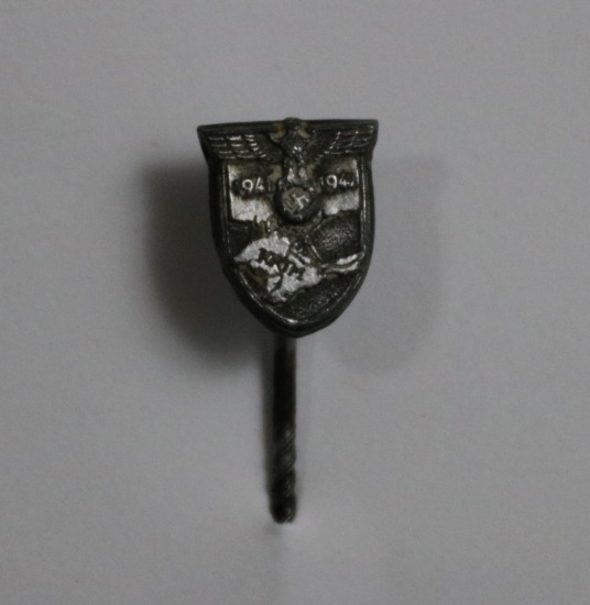 German WWII Luftwaffe Crimean/KRIM Campaign Shield Stick Pin