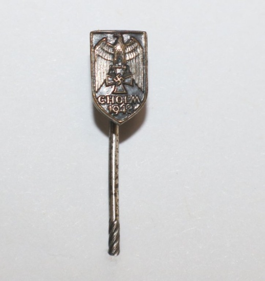 German WWII Cholm Sheild Stick Pin