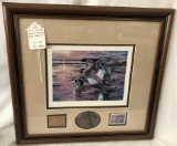 1998 Ducks Unlimited Indiana Migratory Bird Stamp Print